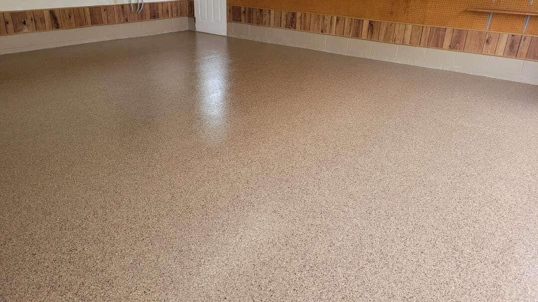 Epoxy garage floor coating installed by GatorGuard in Columbus, OH